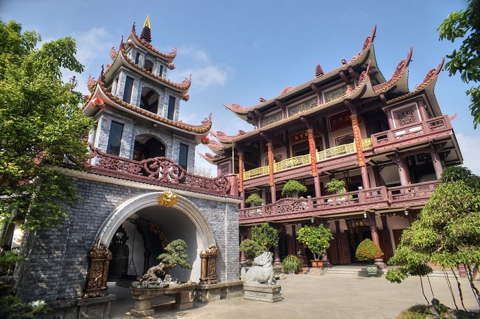 Chùa Thiên Hương Quy Nhơn - phượng hoàng cổ trấn thu nhỏ
