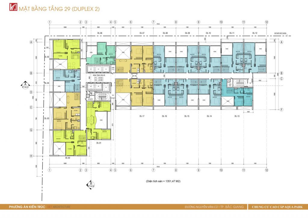 tầng Duplex 2 tầng 29 aqua park