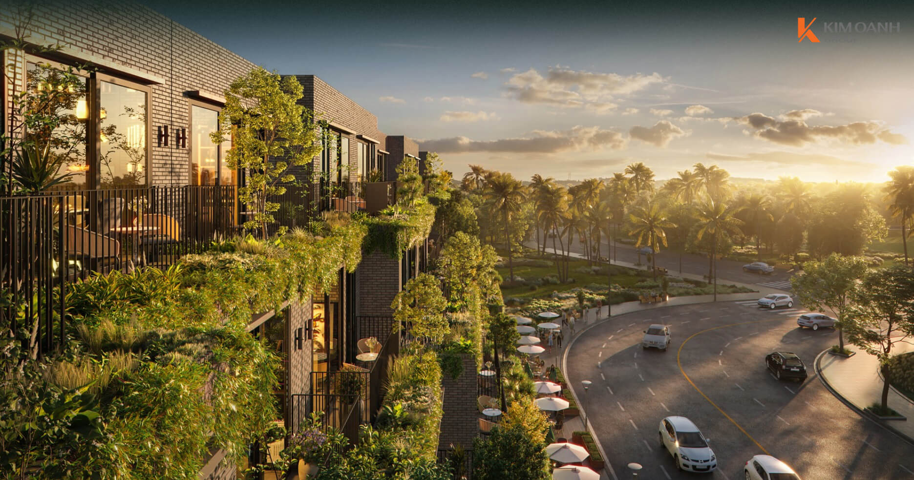 Phố thương mại cao cấp tại khu đô thị One Era